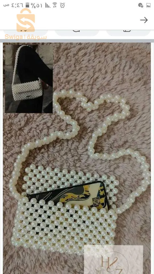 حقائب المرجان والكريستال