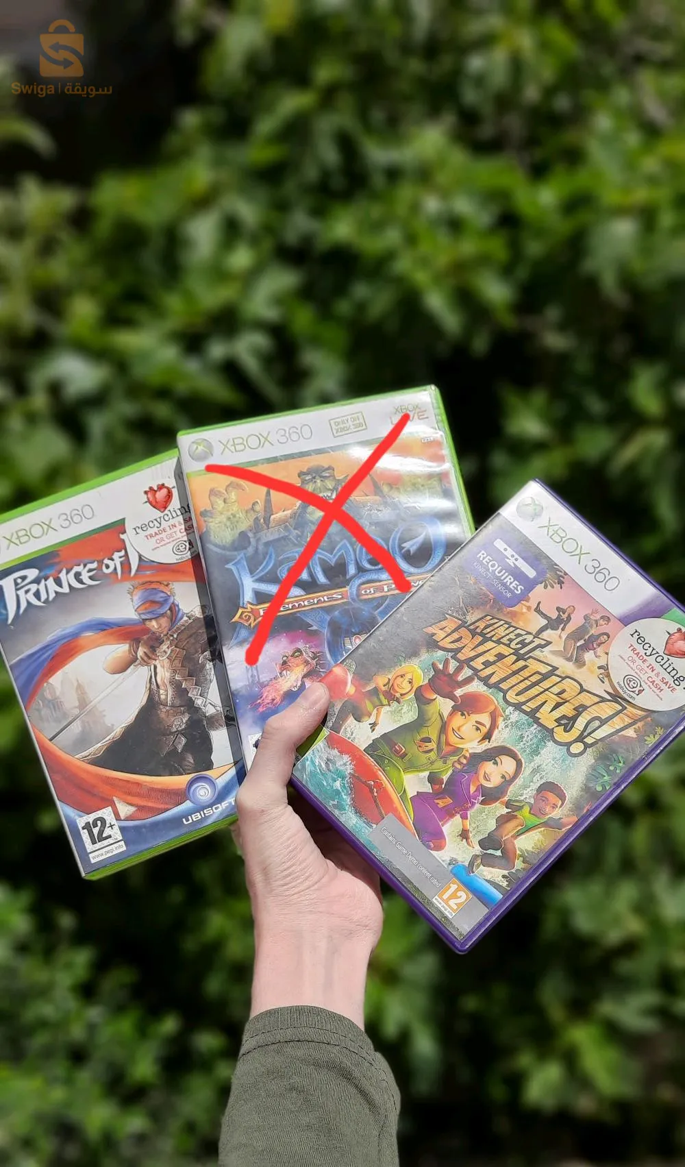 3 cidi (titre) xbox 360🎮original✅️7abat n9iyin 💚