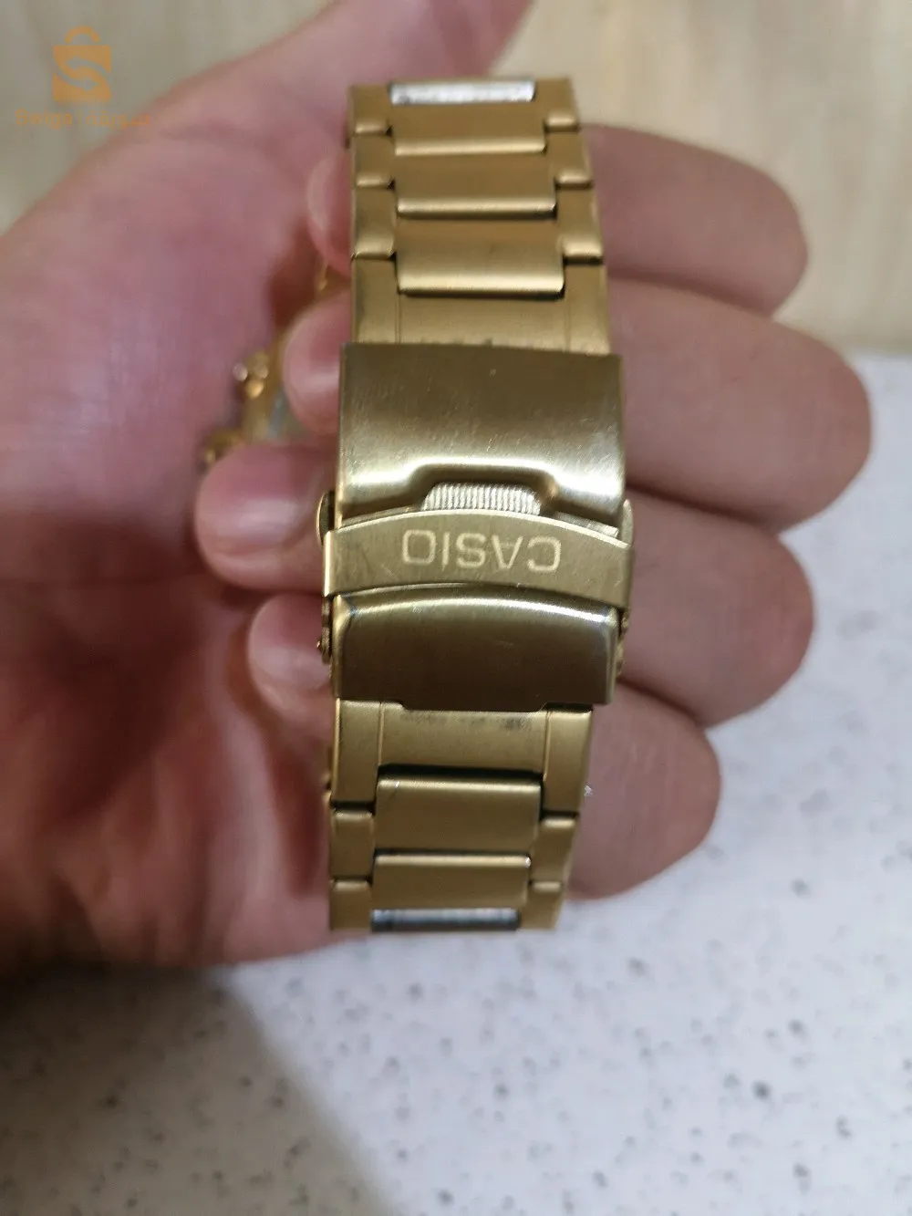 ساعة CASIO G-SHOCK 10 BAR 5051 EF-534 JAPAN MOVT