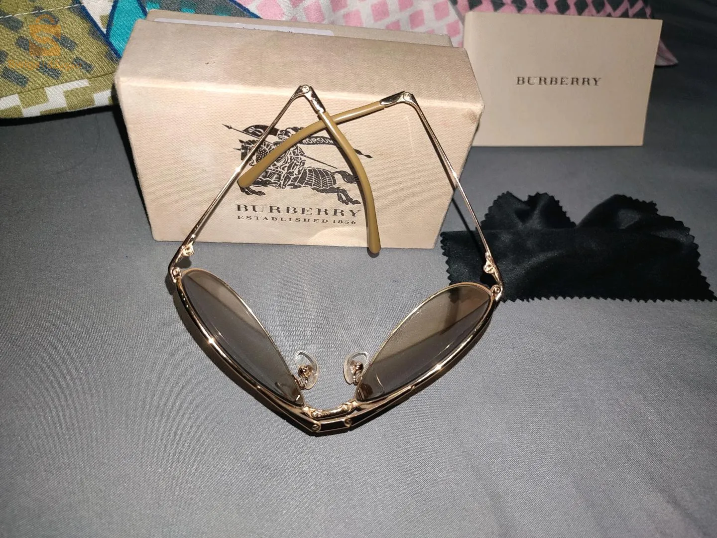 lunette Burberry pliante