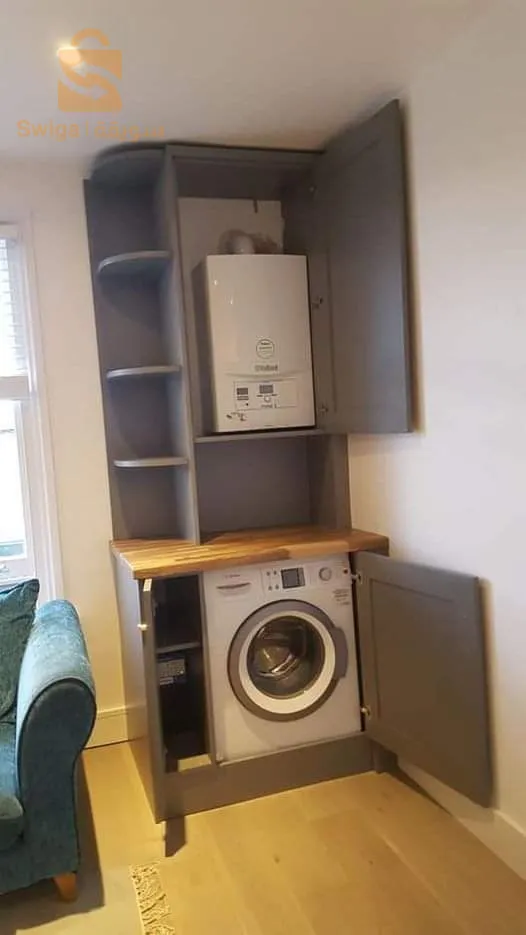 ترصيص صحي وتدفئة مركزية