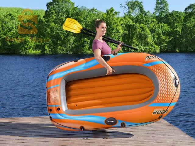 bestway 61141 kit bateau gonflable kondor elite 2000$🤍🤍