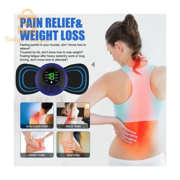 عبوة من 2 × بساط تدليك كهربائي صغير للجسم Pack 2 x Mini Tapis de Massage Electrique pour le corps