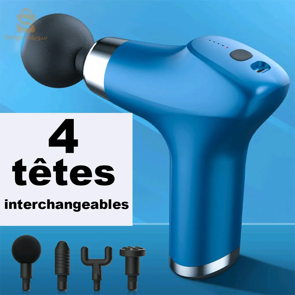 مسدس تدليك العضلات للأنسجة العميقة ZX-1687
تم تصميم مدلك مسدس الرسائل ليمنحك الشعور الأكثر راحة. سوف تستمتع بإعادة تأهيلك مع مسدس التدليك المحمول هذا، مسدس التدليك الإيقاعي للرياضيين مصنوع من مواد عالية الجودة ومحرك قوي بدون فرش عالي عزم الدوران مع تقنية الانزلاق الهادئ، مما يسمح لك بالاستمتاع بمدلك الأنسجة العميقة بأربعة خيارات للسرعات ، بما في ذلك 4 مدلكات قابلة للاستبدال ورؤوس الأنسجة العميقة المحمولة، تمنحك علاجات متعددة تستهدف مجموعات العضلات. إنه مثالي لاستعادة العضلات بعد أي نوع من التمارين، جهاز تدليك العضلات خفيف الوزن ويحتوي على بطارية ليثيوم قابلة لإعادة الشحن مما يجعله سهل الحمل ومريح، مما يسمح لك بأخذه معك في أي وقت وفي أي مكان.
الخصائص الرئيسية
جهد الإدخال: 5 فولت
نوع الواجهة: النوع C
المواد: عبس
AlimentationMoede; بطارية ليثيوم قابلة للشحن
سعة البطارية: 1800 مللي أمبير
قوة المحرك: 30 واط
4500دج
0665955230فب👉viber watts