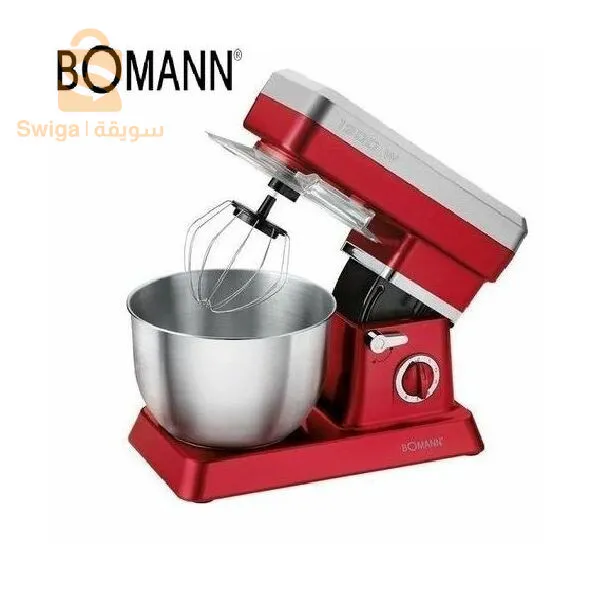 روبوت عجن متعدد الوظائف - KM 398 CB - 6.3 لتر - 1200 وات - أحمر/رمادي Robot Pétrin Multifonctions - KM 398 CB - 6.3 L - 1200 W - Rouge/Gris