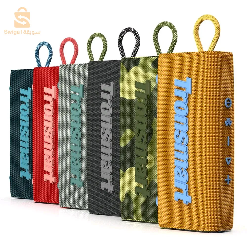 باف بلوتوث مكبر  الصوت  trontrip مقاوم للصدامات وماء للرحلات وتخييم
قوة بطاريةتصل  20ساعة🔥🔥🔥