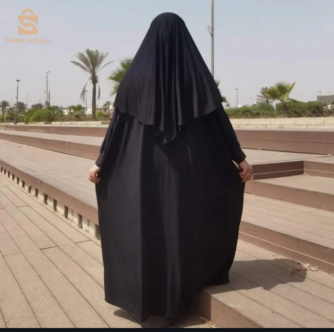 بوركيني حجاب 💯 بالخمار او اسدال