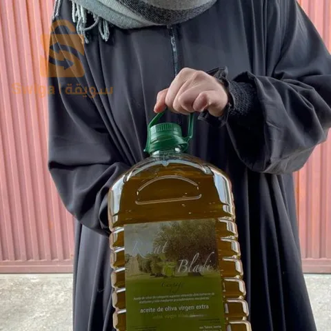 الزيت الزيتون الأخضر صافي البساتين تلمسان من الشجرة إلى الحجر وعلى البارد وتقليدي النوع الأول العصرة الأولى