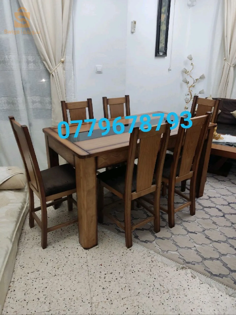 Table salle à manger 6 chaises être produit local En bois hêtre  🤩🤩