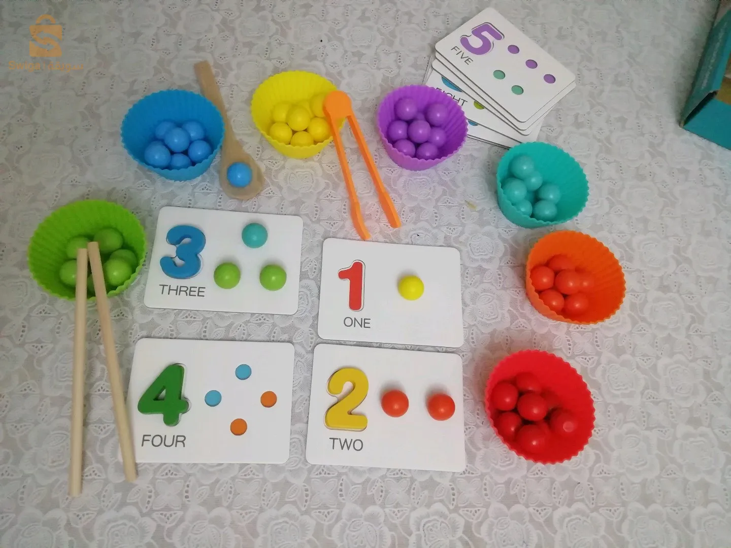 علبه تعلم الأعداد