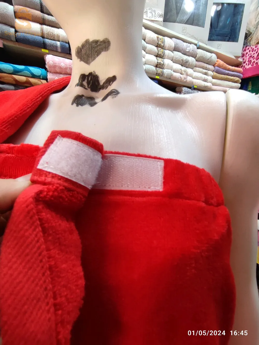 sortie de bain skratche