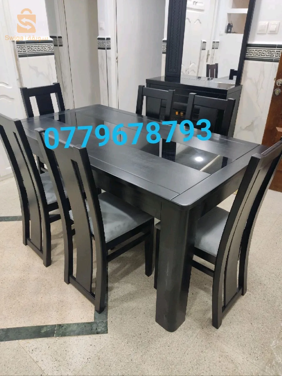 Table salle à manger 6 chaises être produit local En bois hêtre  🤩🤩