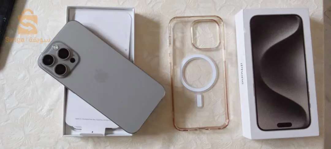 iPhone 15 pro max copies jdid cartona khadam 8 jour