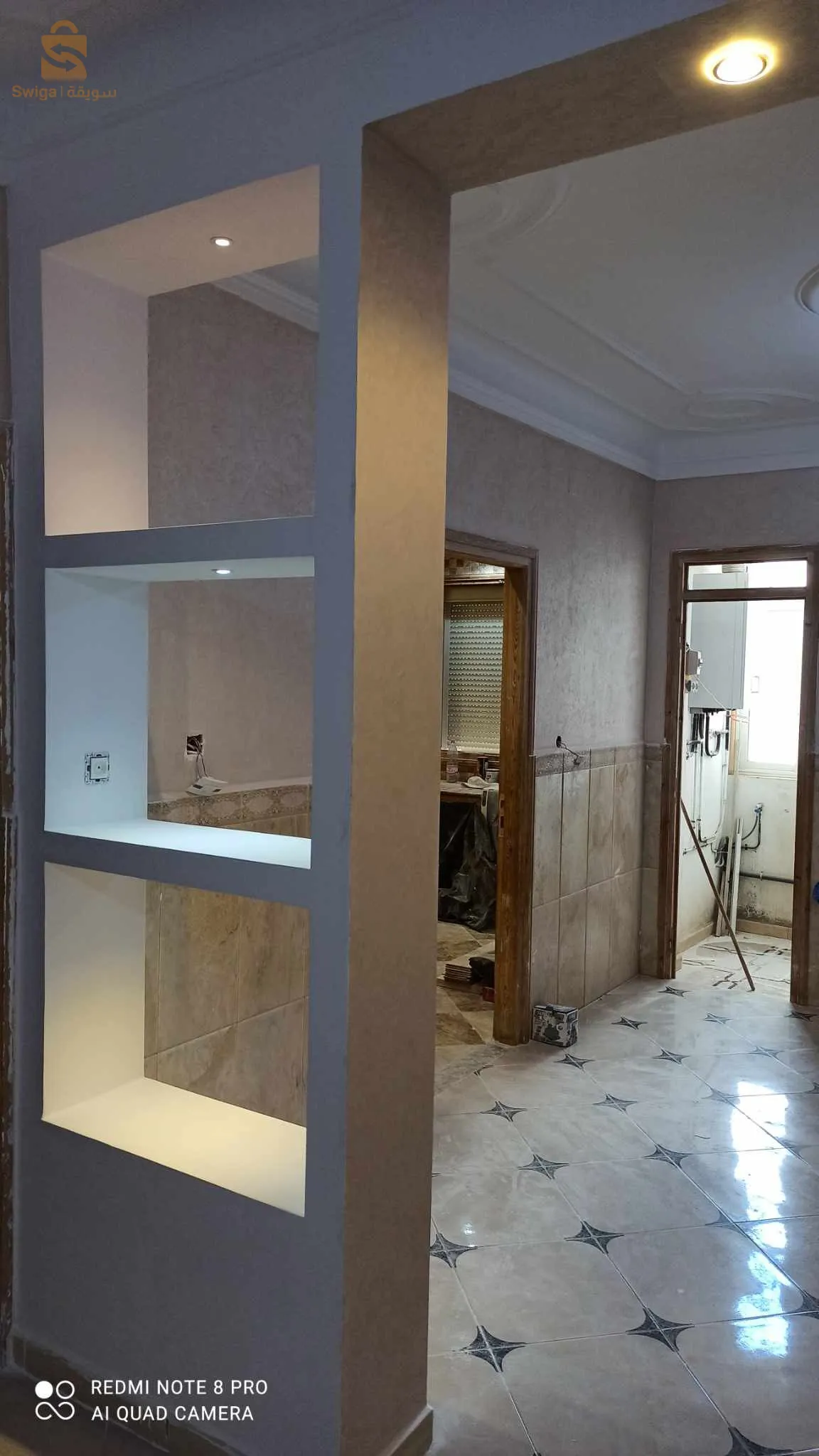 tout les décorations intérieures placoplâtre et la peinture