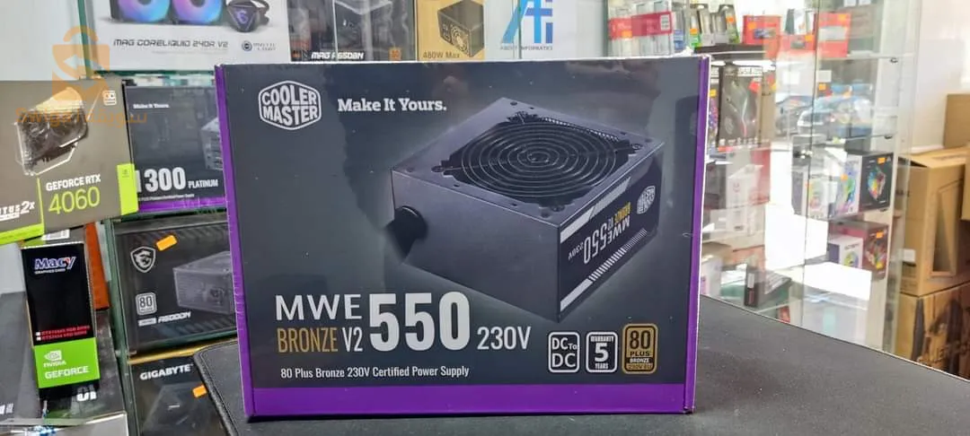alimentation Cooler master MWE 80 PLUS BRONZE V2 
550w / 650w
