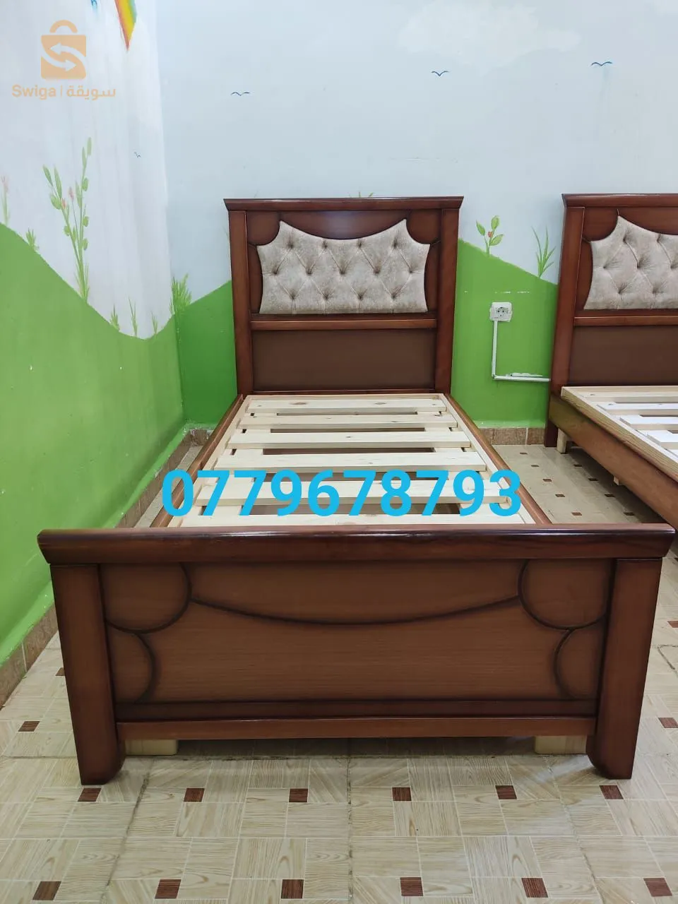 Lit coffre très solide produit local en bois hêtre  disponible à bon prix 😍