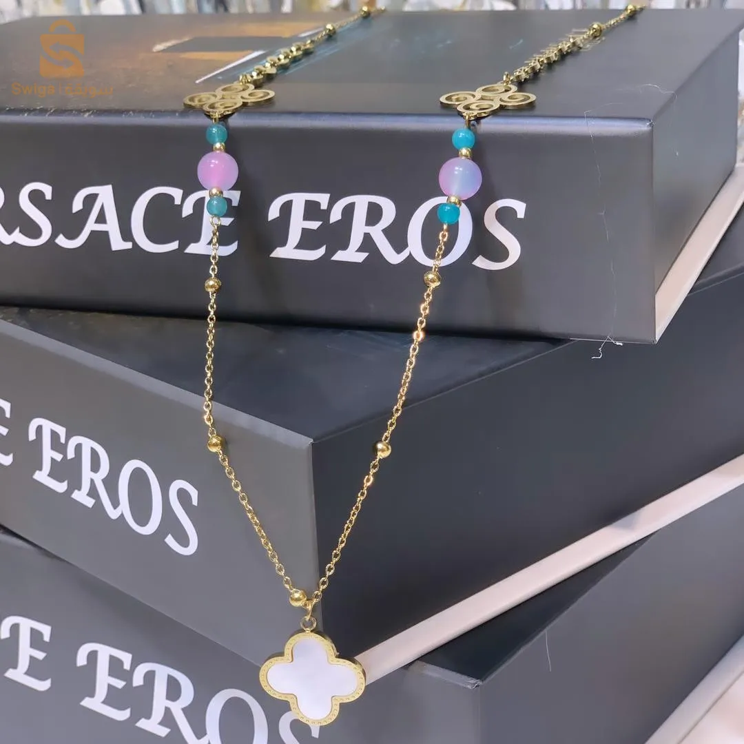 collier femme en acier inoxydable