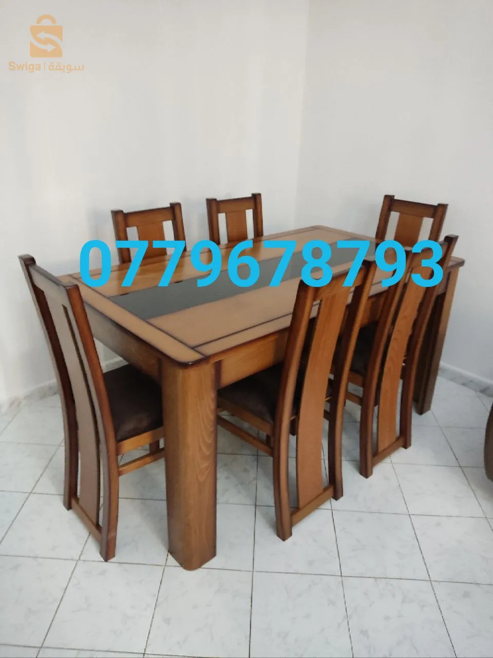 Table salle à manger 6 chaises être produit local En bois hêtre  🤩🤩