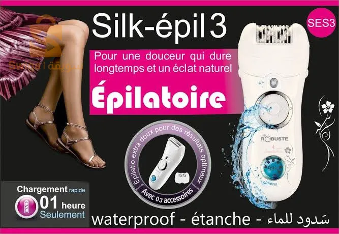 Epilatoire Robuste épil 3  3en1