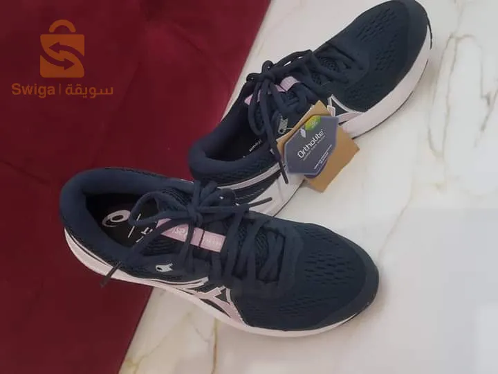 #Disponible_0558459644
Chaussures de #Sport_Femme
 #Asics_Gel_contend_7w 
 Couleur: French Blue Barely Rose
  Pointure : 38 =(24.0 cm) 
#Bienvenue 
#asicsrunning #asics #asicsaddict