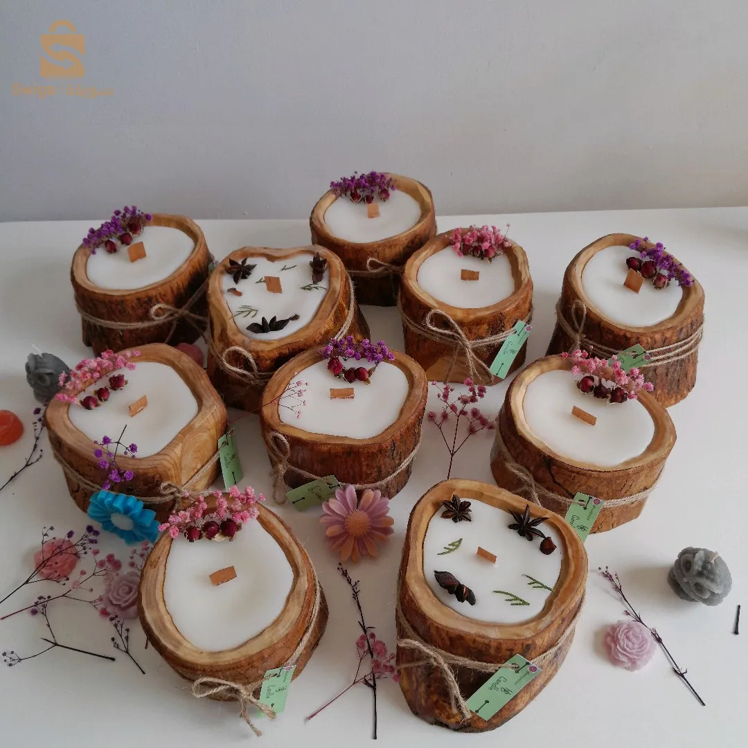 شمع بعطر رائع