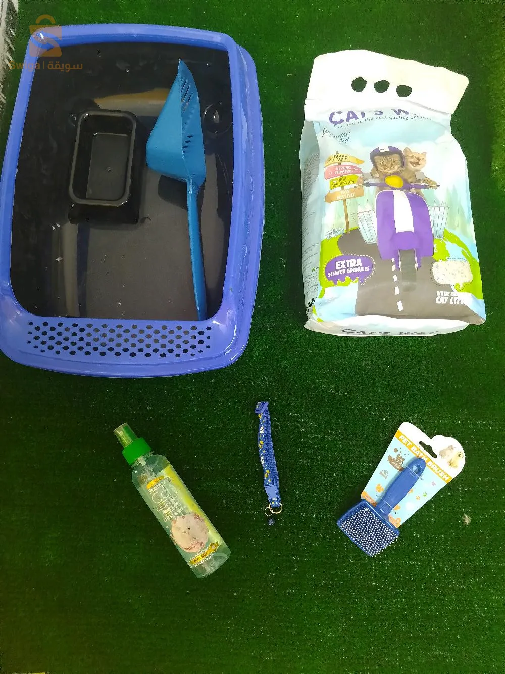 باك ليتيار+ليتيار 5ليتر +كولي+ صحن اكل + بارفان+ مشطة