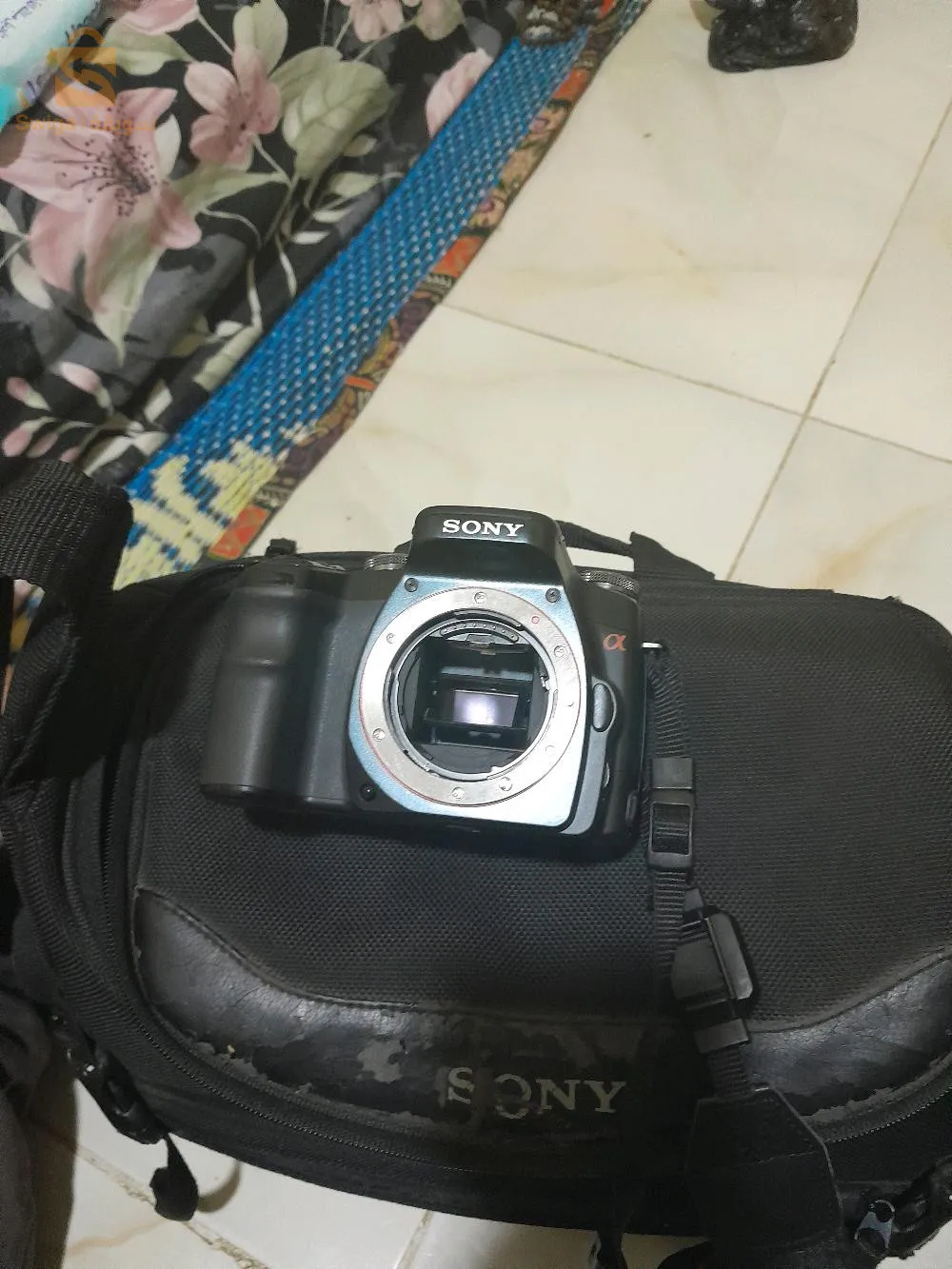 caméra  sony  dslr  a100  alpha   avec   2 oubj. neuf