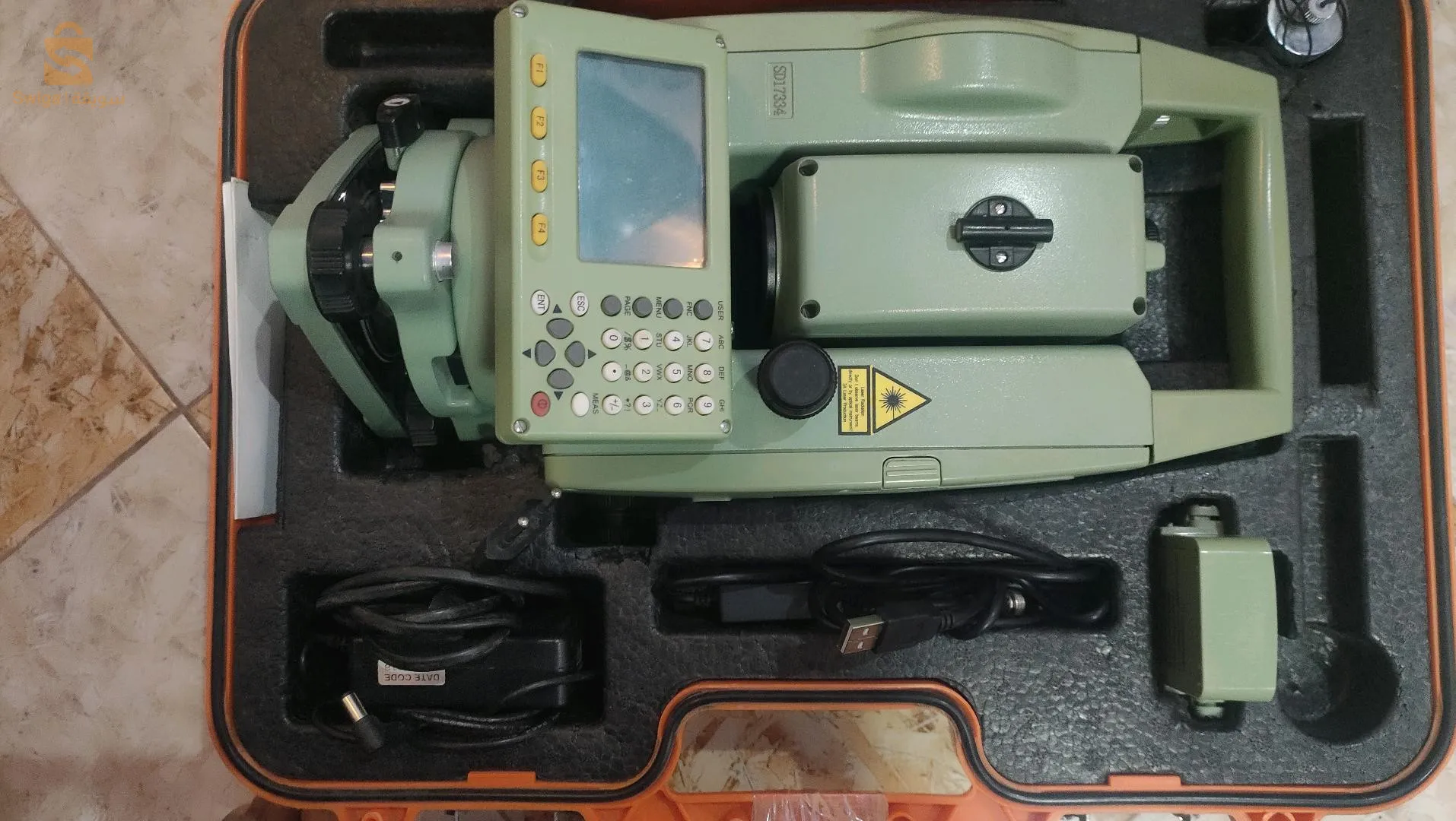 Total station sanding sts 755 r