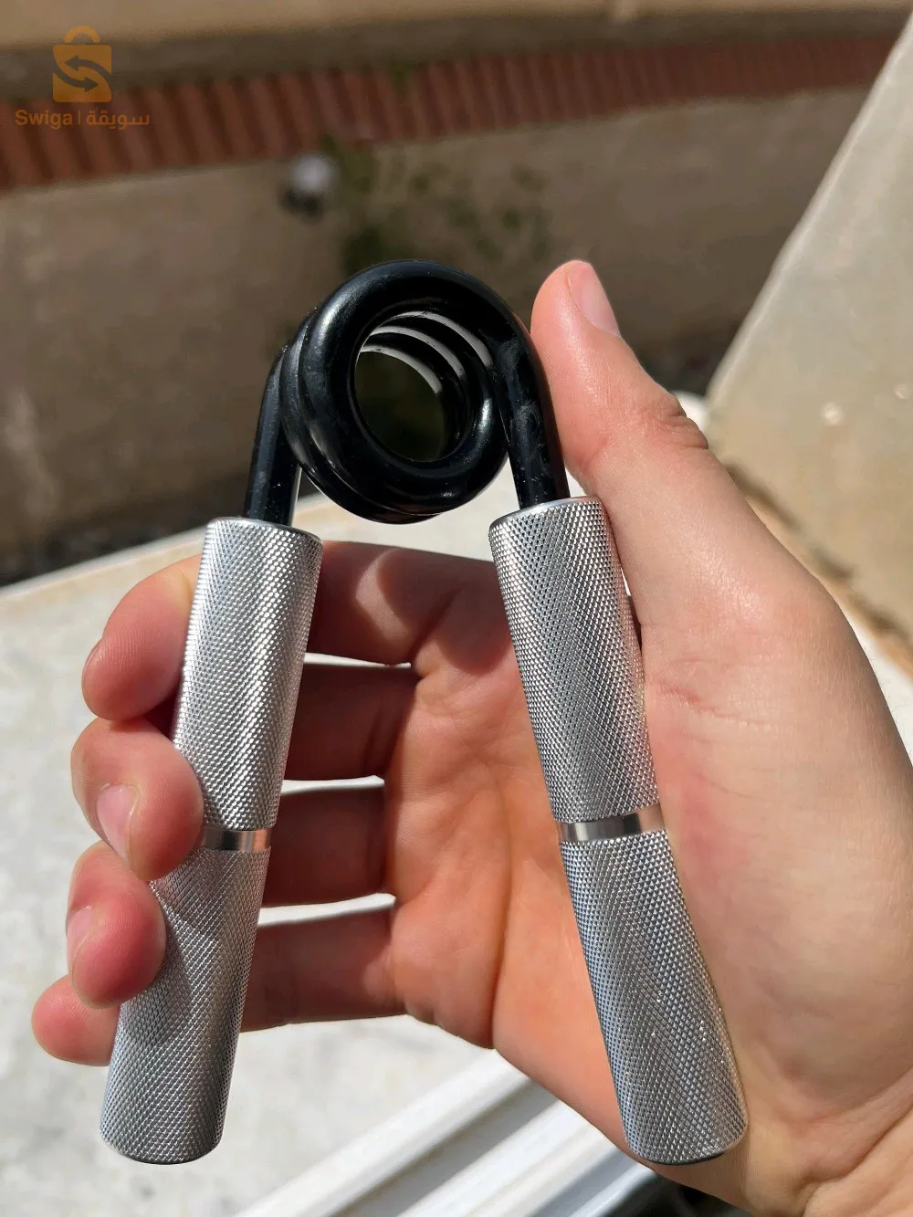 تمرين تقوية اليد و القبضة + 100 كغ من حديد متوفر (90 كغ و 135 كغ )