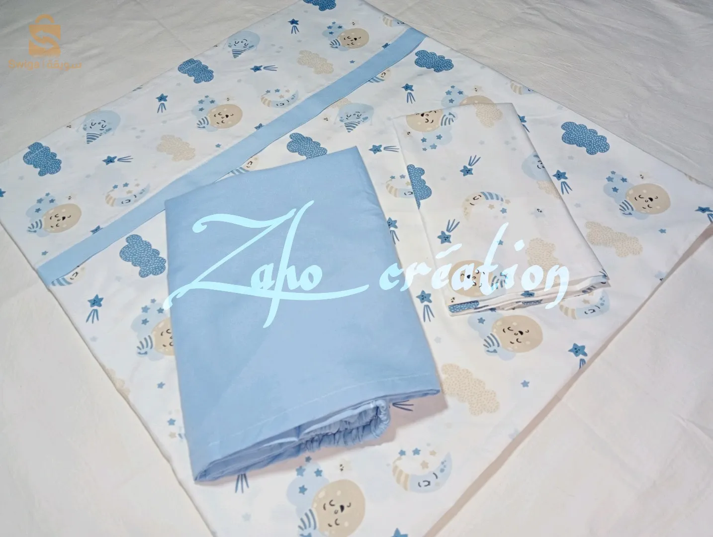 Drap bébé 3 pièces