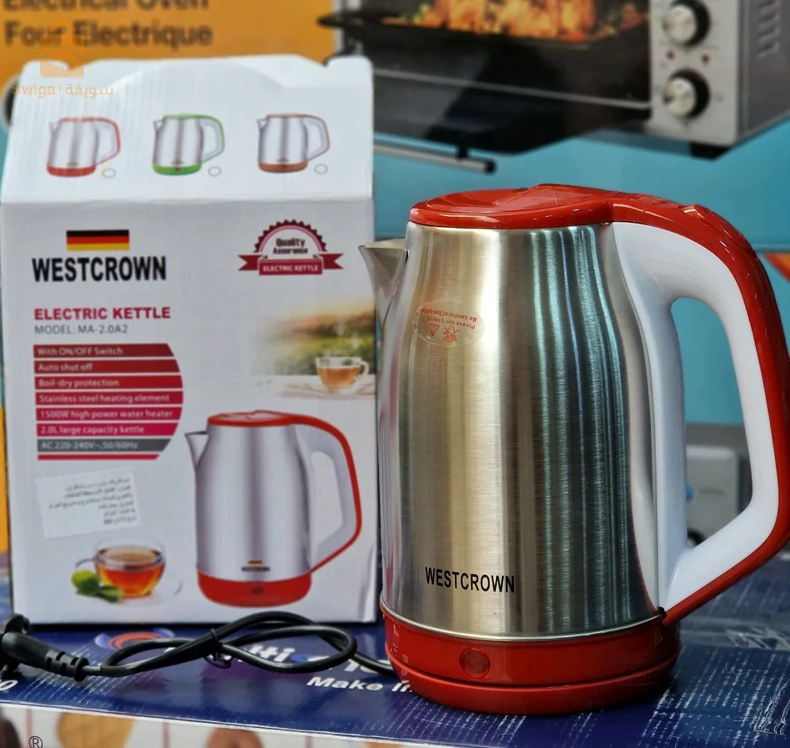 bouilloire westcrown inox غلاية$🤍🤍