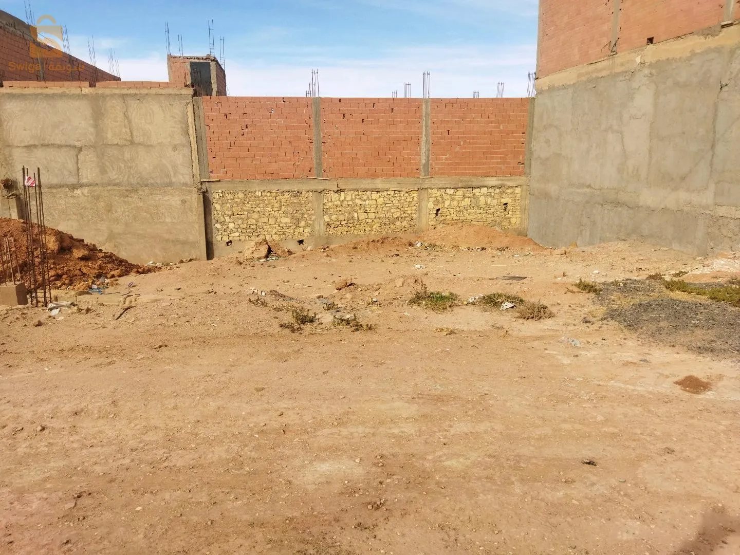 بيع قطعة ارض في اولاد الجديد بالدفتر العقاري +عقد البيع