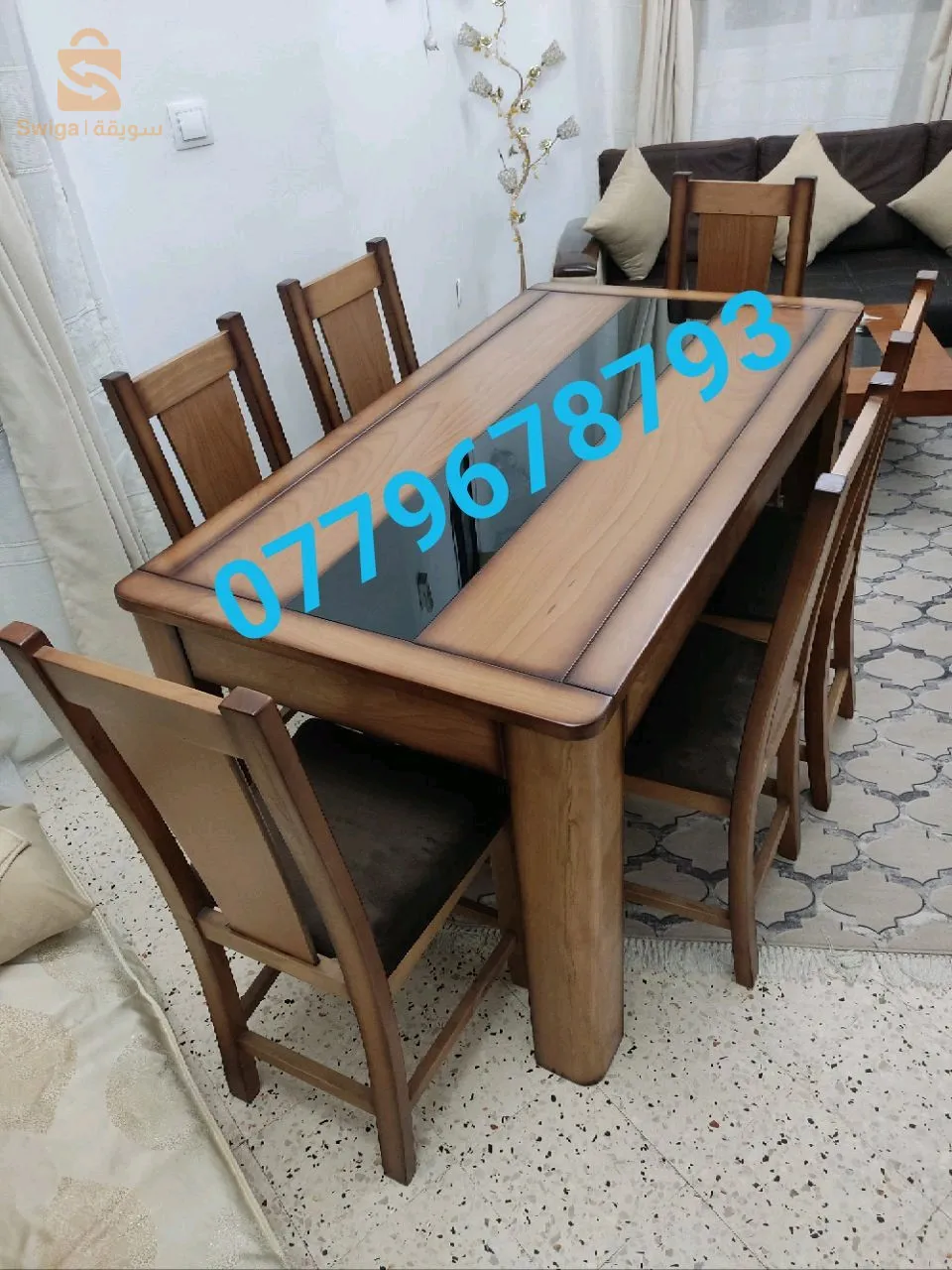 Table salle à manger 6 chaises être produit local En bois hêtre  🤩🤩