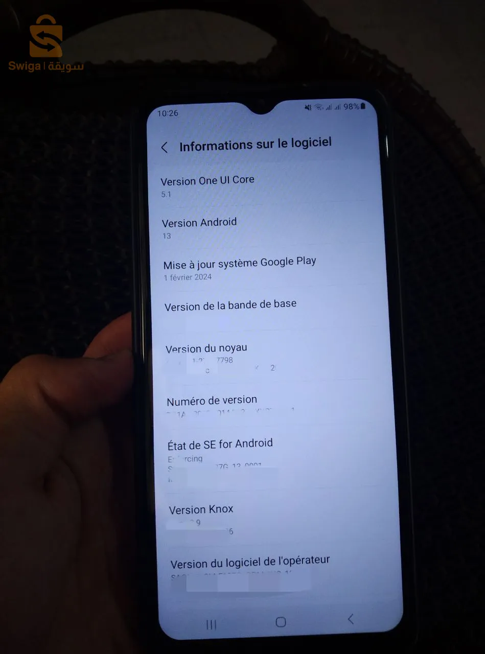 Samsung galaxy f12 4/64 نظيف