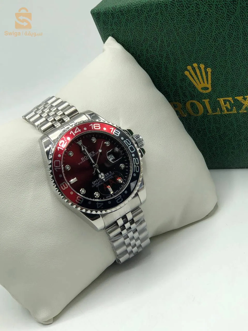 ساعة رولكس مقاومة للخدش والصدأ ⌚️😍