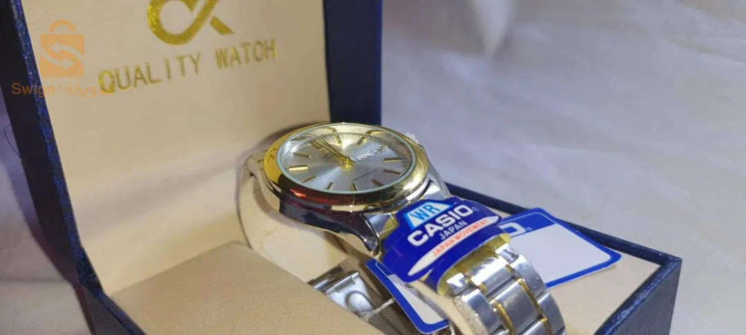 ساعة كازيو بسوار فولاذي