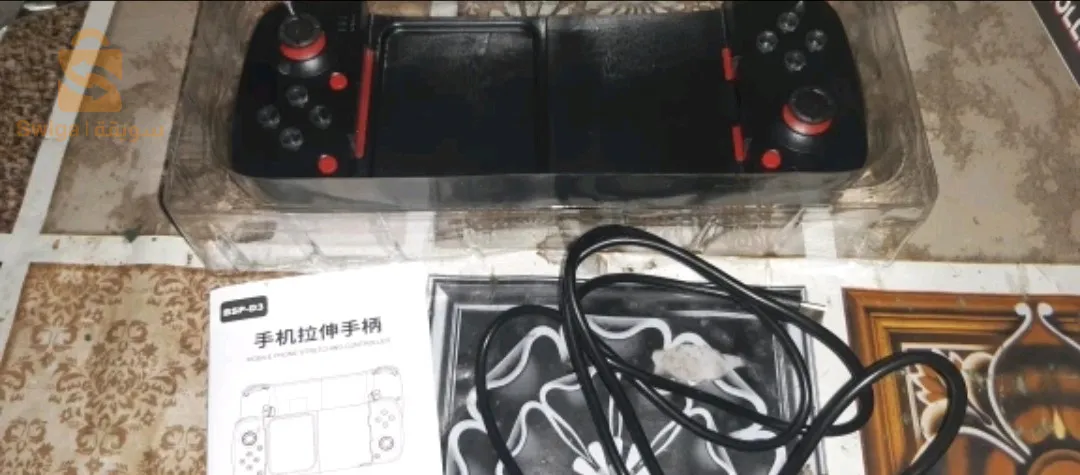 عصا تحكم ألعاب لاسلكية متوافقة مع تقنية البلوتوث من النوع C تلسكوبي للهاتف المحمول من أجل PUBG Android ios لمحول