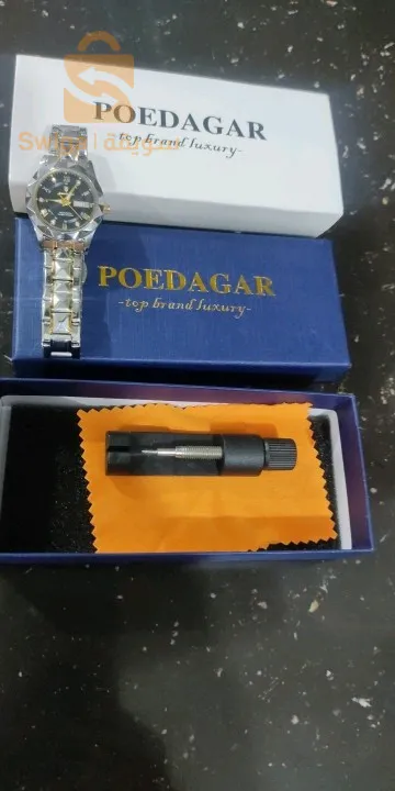احدث اصدارات شركة POEDAGAR 
ساعة اليد  للنساء  بتصميم فخم و أنيق