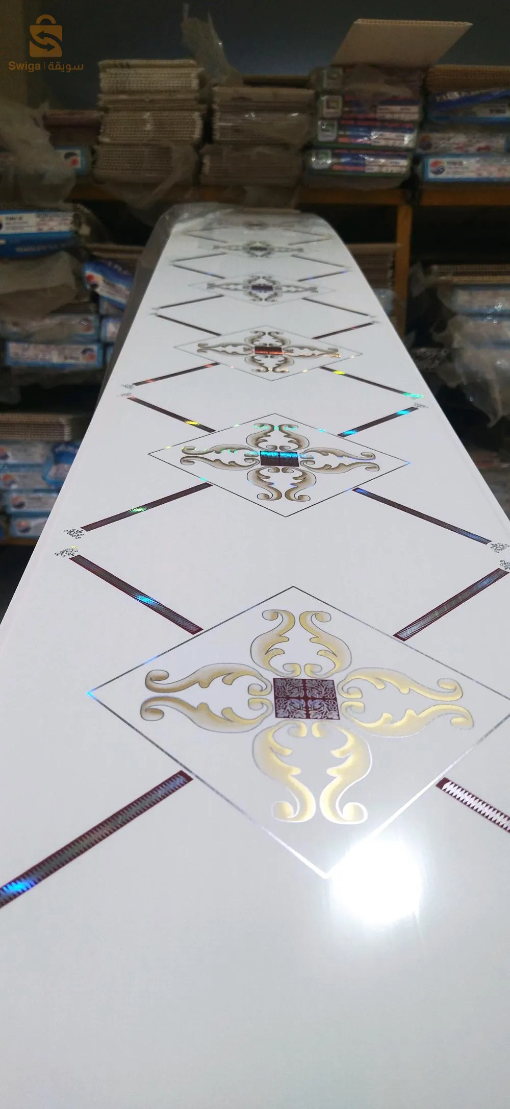 FAUT PLAFOND PVC 6M ET 4Mبيع وتركيب جميع أنواع الأسقف البلاستيكية PVC والبلاكو بلاتر