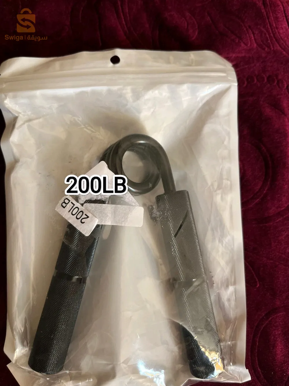 تمرين تقوية اليد و القبضة + 100 كغ من حديد متوفر (90 كغ و 135 كغ )