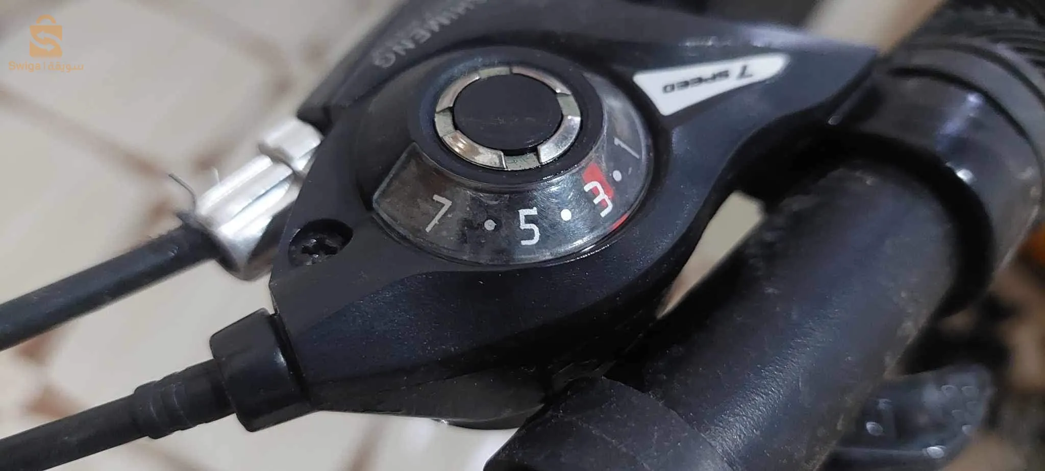 vélo gevatti mtb avec 7 vitesse + serrure de sécurité