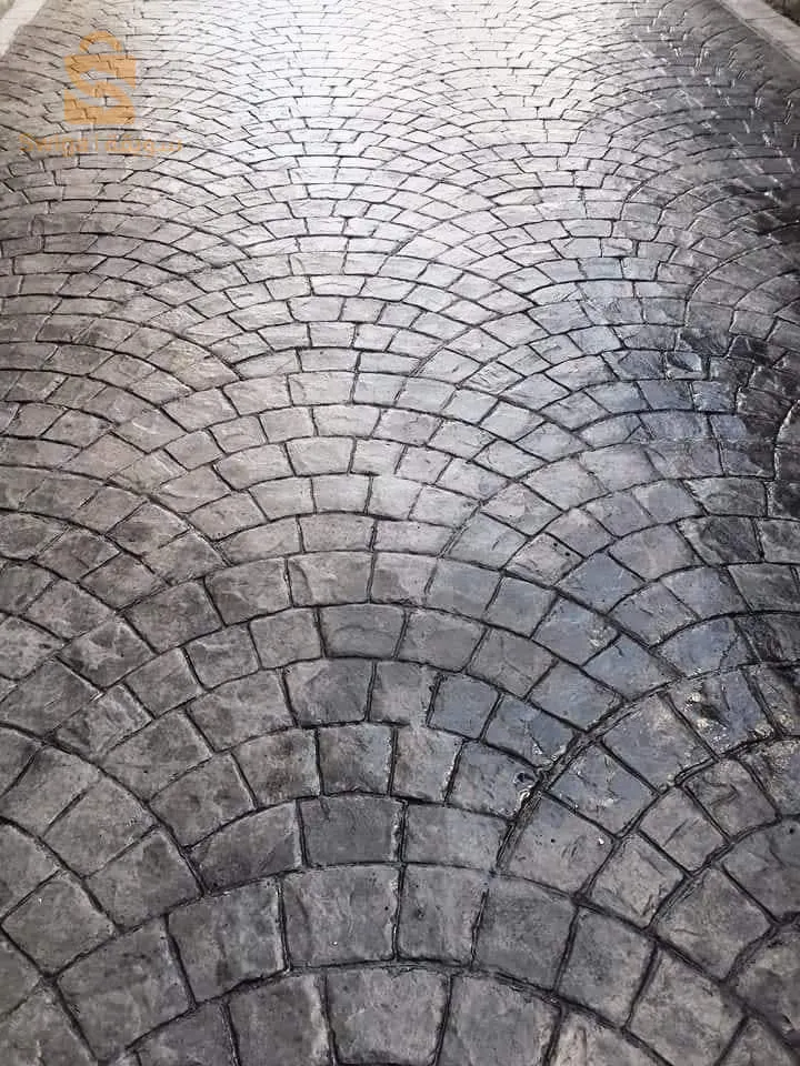 الخرسانة المطبوعة