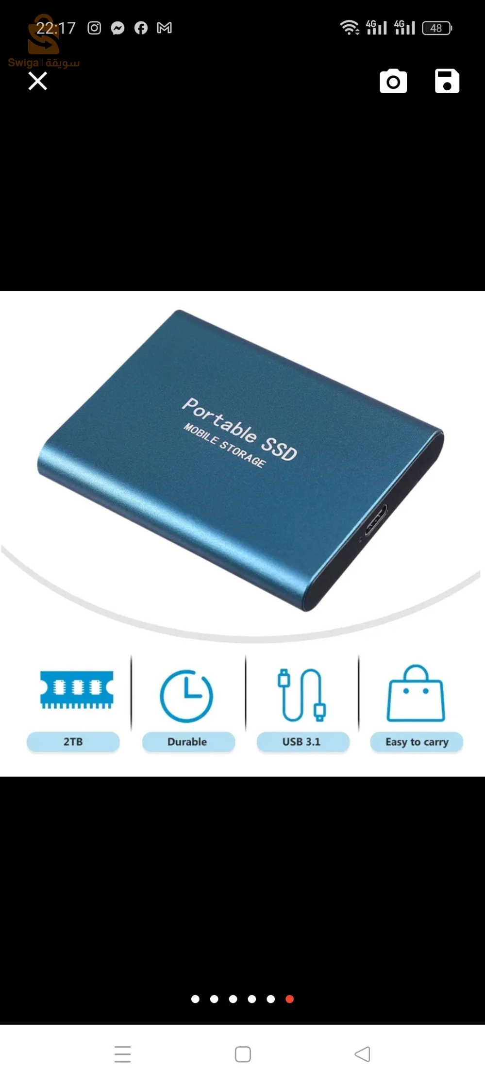 disque dur externe ssd 2T tel 0660139154 Oran