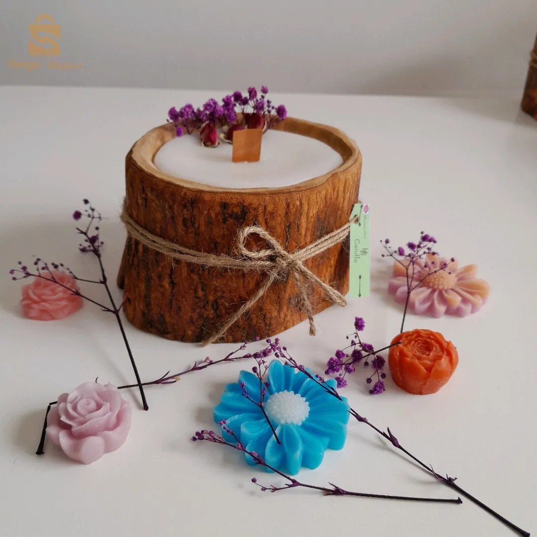 شمع بعطر رائع