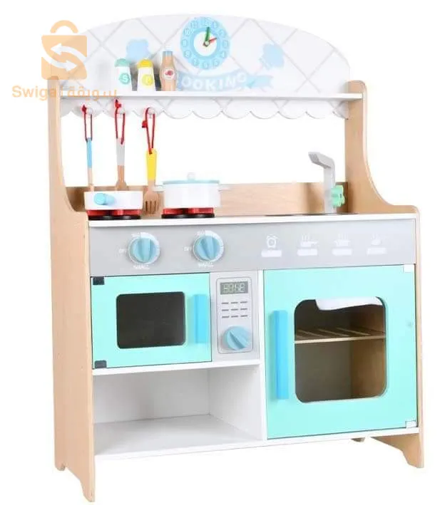 Des cuisines en bois pour tes enfants
