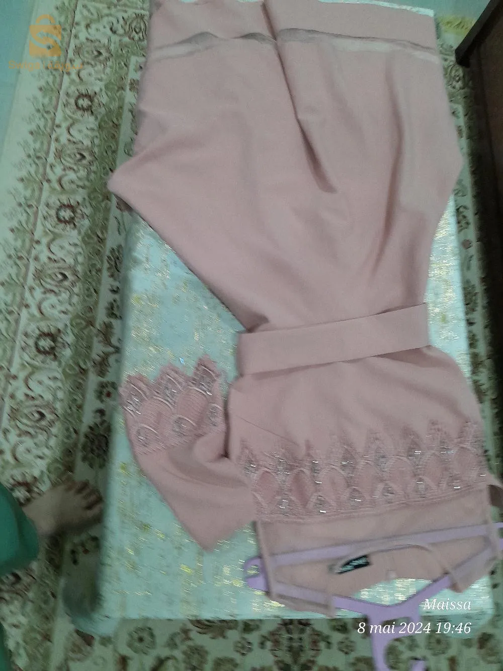 robe rose presque neuf taille 38