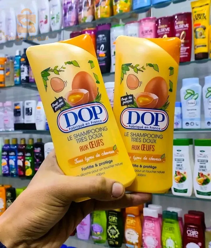 متوفر  شمبوان  DOP فرنسي تاع كابا 🇨🇵 لمختلف انواع الشعر و بسعر مغري  🥰