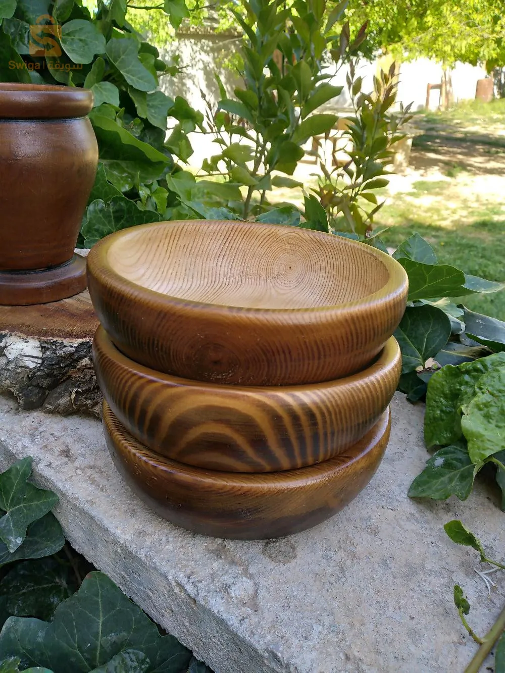 Pièce en bois (plaque).