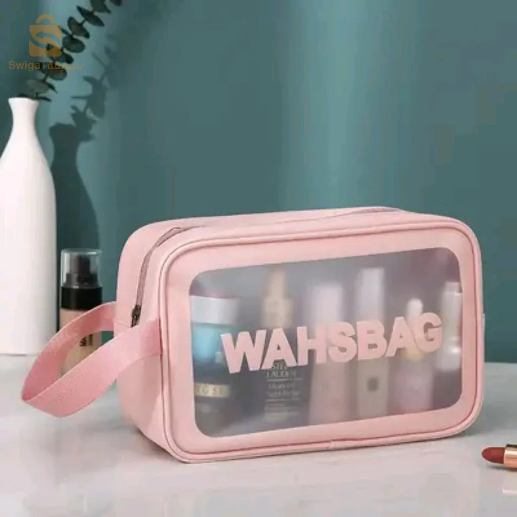 Trousse de Douche Wash-bag transparent, étanche