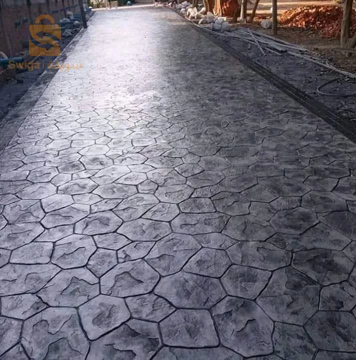 الخرسانة المطبوعة